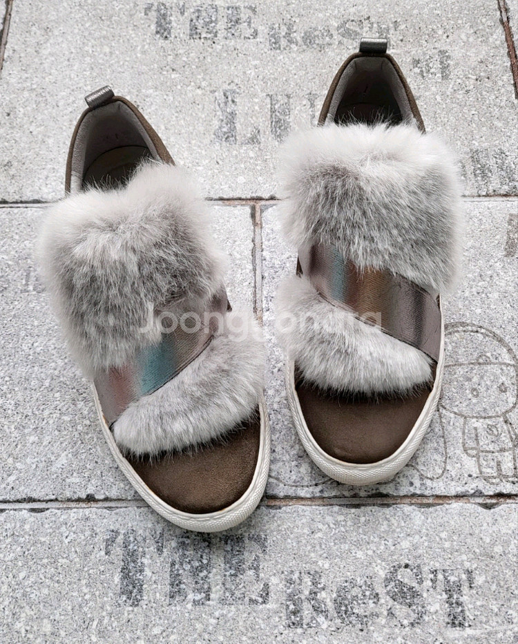 Beccaccino 퍼배색 스니커즈 (240)--0