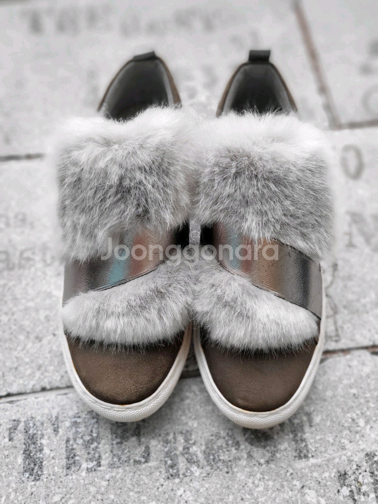 Beccaccino 퍼배색 스니커즈 (240)--1