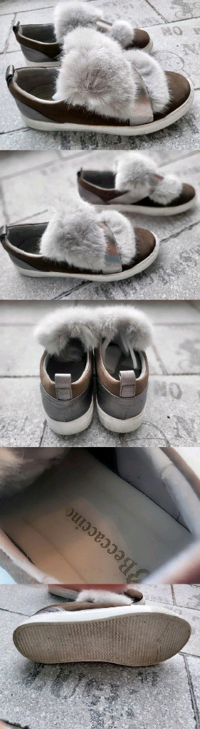 Beccaccino 퍼배색 스니커즈 (240)--2