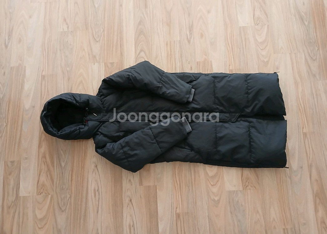 흄 에어범퍼 다운 롱패딩--2