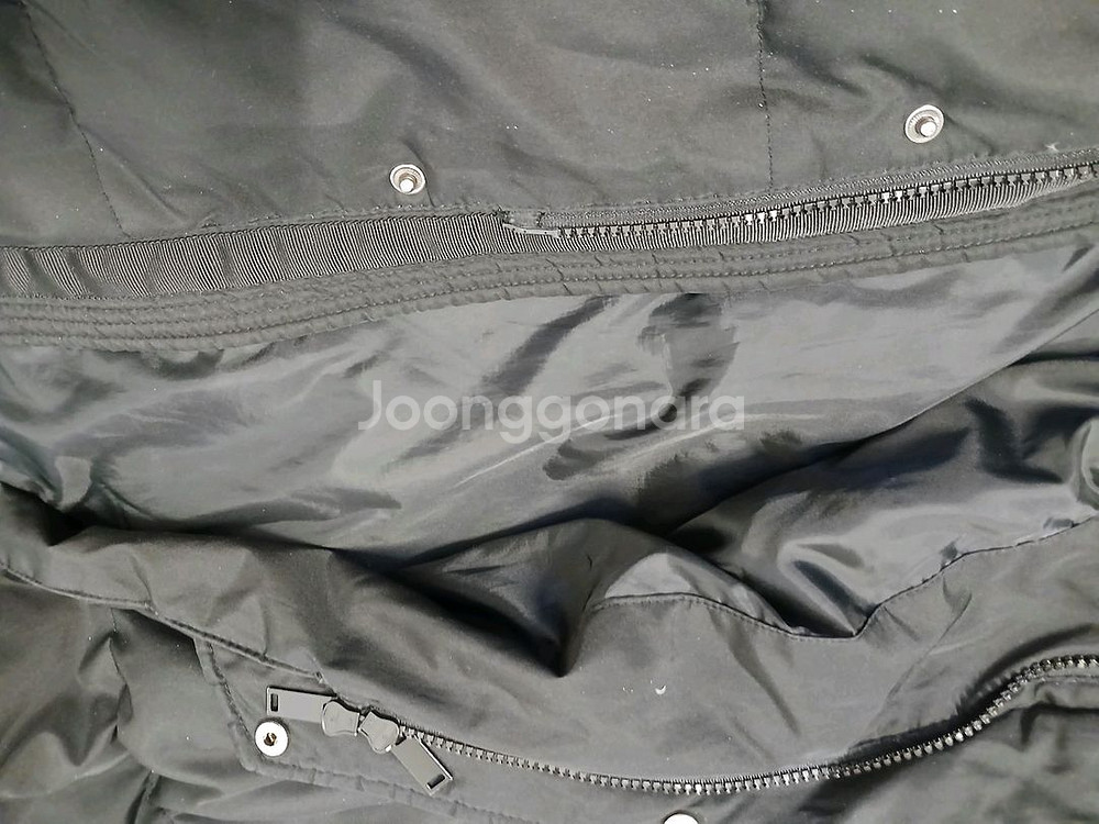 흄 에어범퍼 다운 롱패딩--7