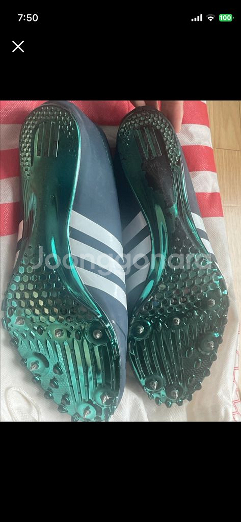 아디다스 아디제로 프라임 스파이크화 265mm--1