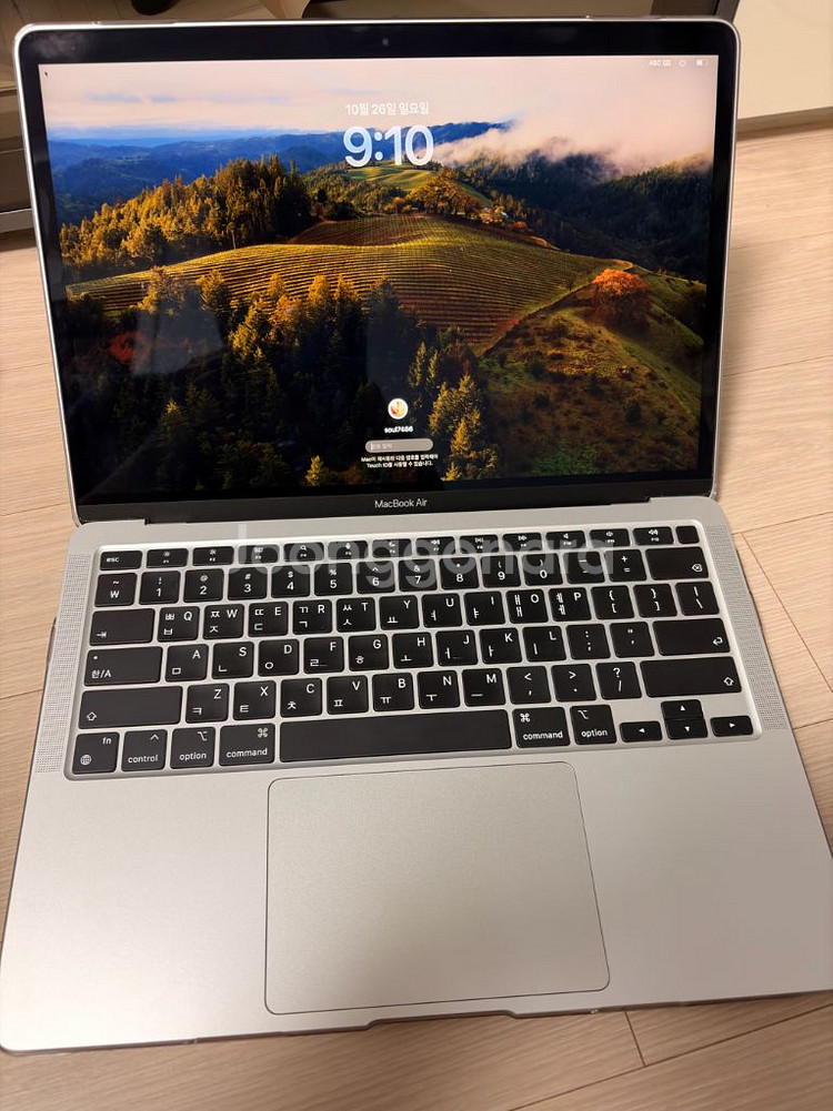 애플 맥북 에어 M1 13인치 256GB (케이스포함)--1