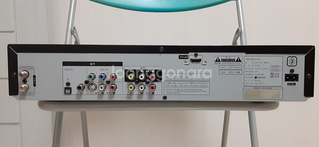 LG 레코더콤비 RC399H DVD-VHS 쌍방향 복사--2