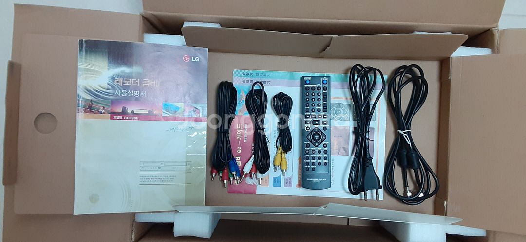 LG 레코더콤비 RC399H DVD-VHS 쌍방향 복사--6