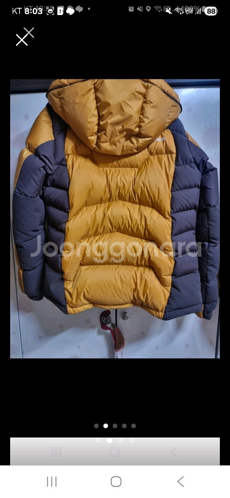 아이더 여성패딩점퍼 L사이즈--1