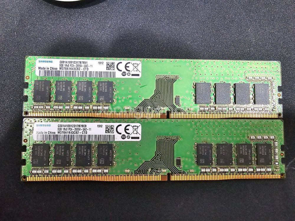 삼성 DDR4 8GB 메모리 2개 세트--0