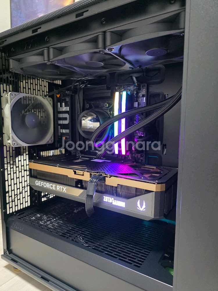 라이젠9 7950x3d 5080 프렉탈 고급PC--1