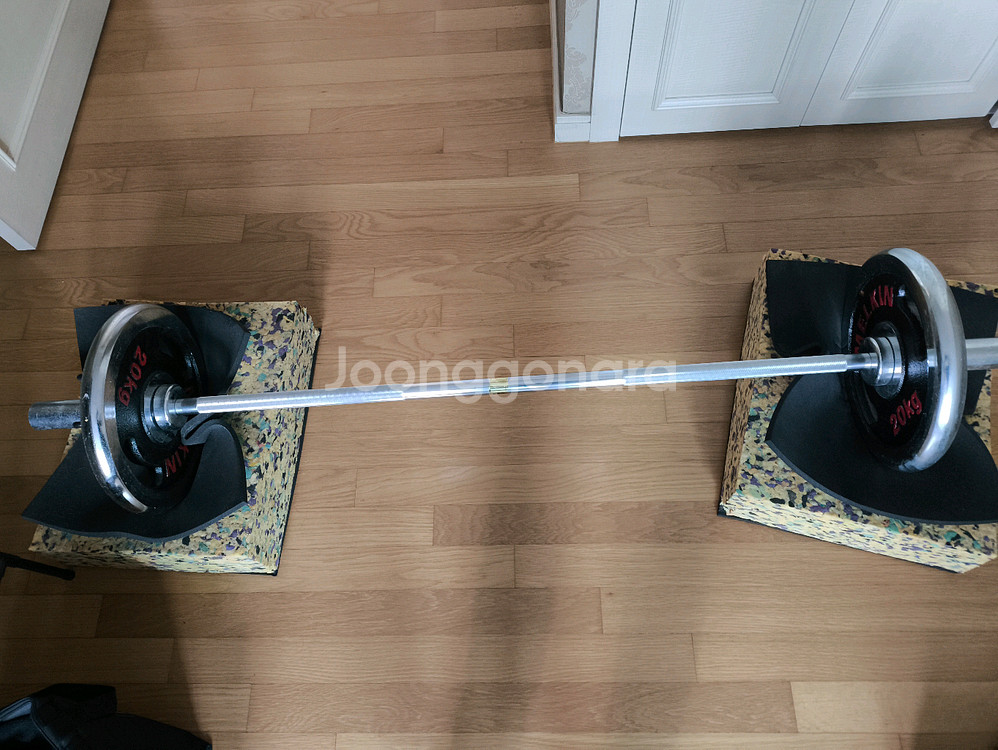 삼성운동기구 중량봉 , 멜킨 원판 20kg -구미시--3