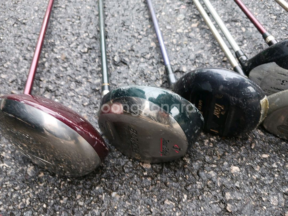 퍼터및 드라이버,우드 연습용 처분--2