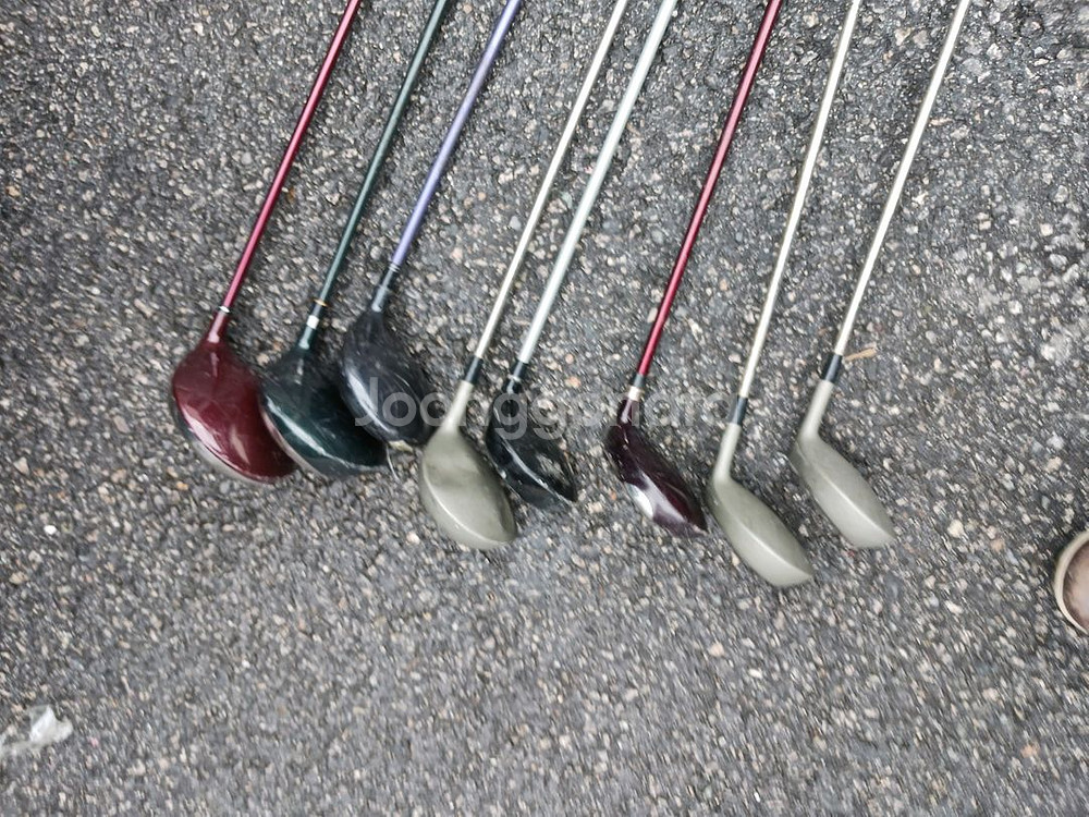 퍼터및 드라이버,우드 연습용 처분--1