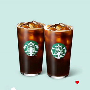 스타벅스 아메리카노 tall 2잔 세트