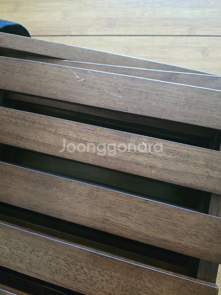 문캠핑 4단 나무 선반--3