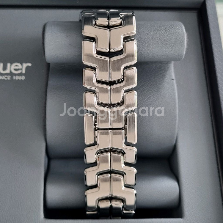 태그호이어 신형 링크 크로노그래프 41mm 검판--2