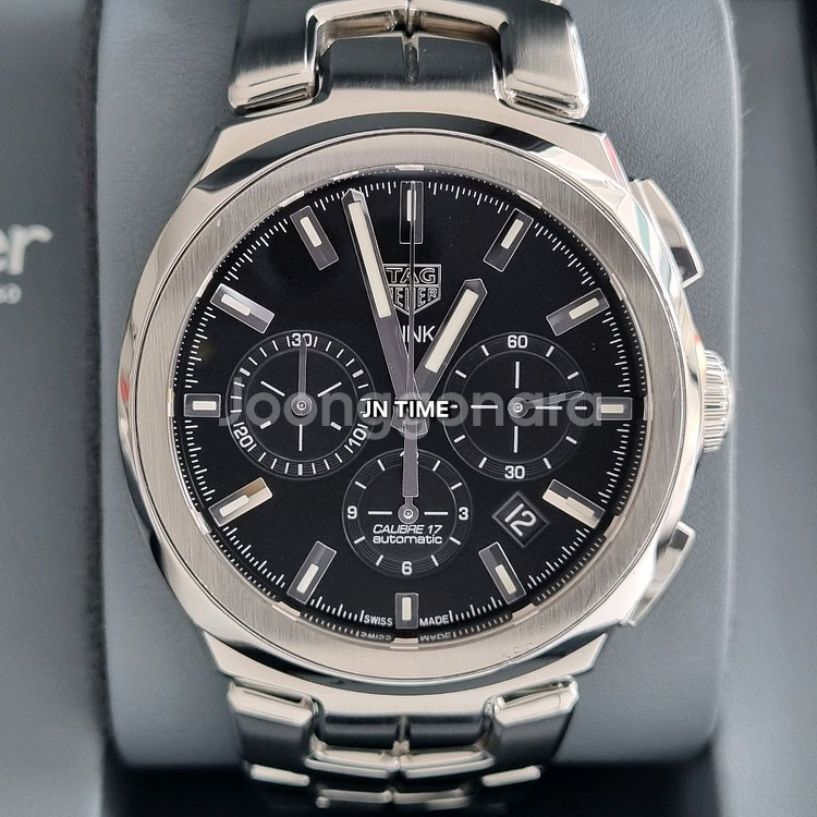 태그호이어 신형 링크 크로노그래프 41mm 검판--0
