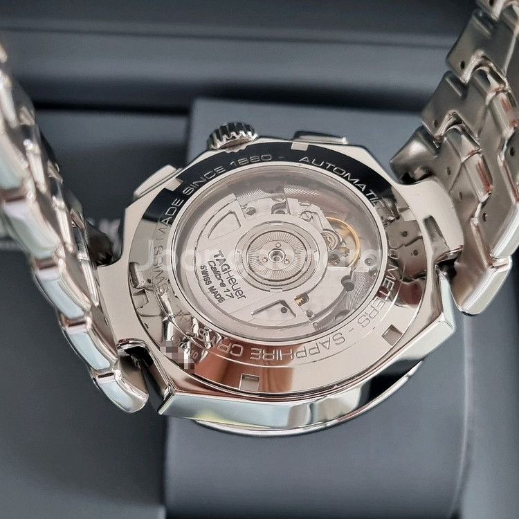 태그호이어 신형 링크 크로노그래프 41mm 검판--7