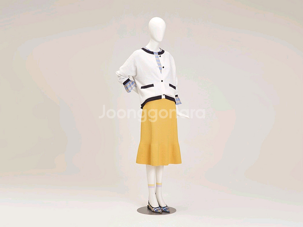 [미착용] 한섬 SJSJ 니트스커트 F--0