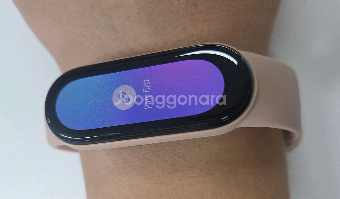 샤오미밴드6 + 충전usb--2