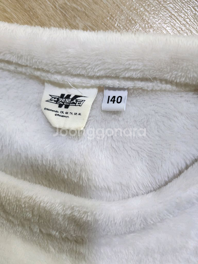 140사이즈 포켓몬 퍼플리스 티셔츠--1