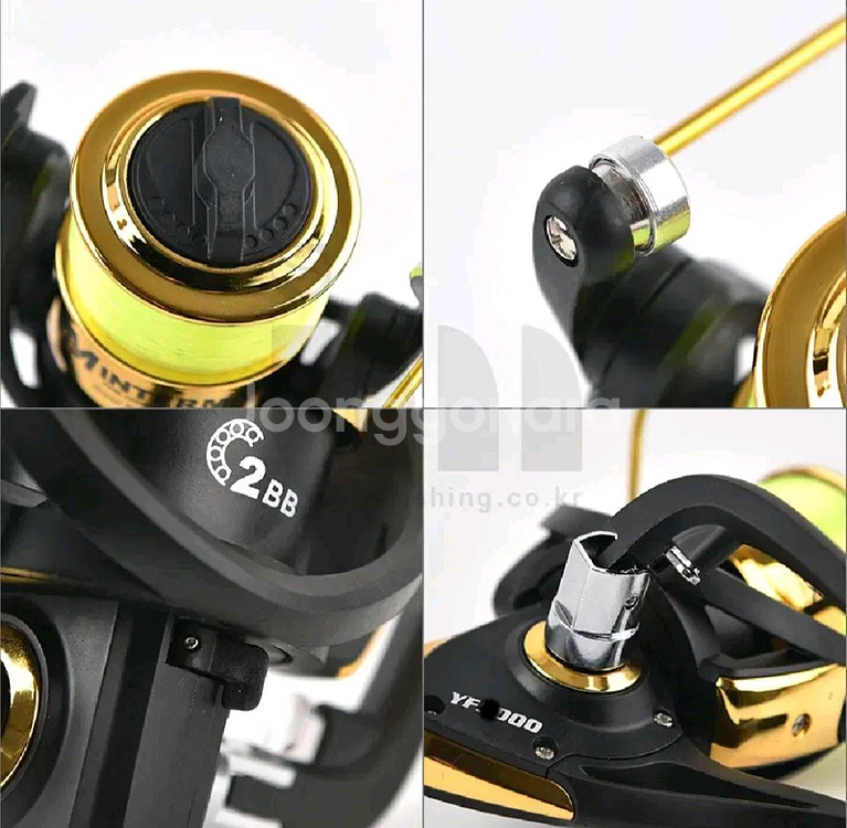 원투낚시대3.4m 2대+4000번릴2대+묶음추--7