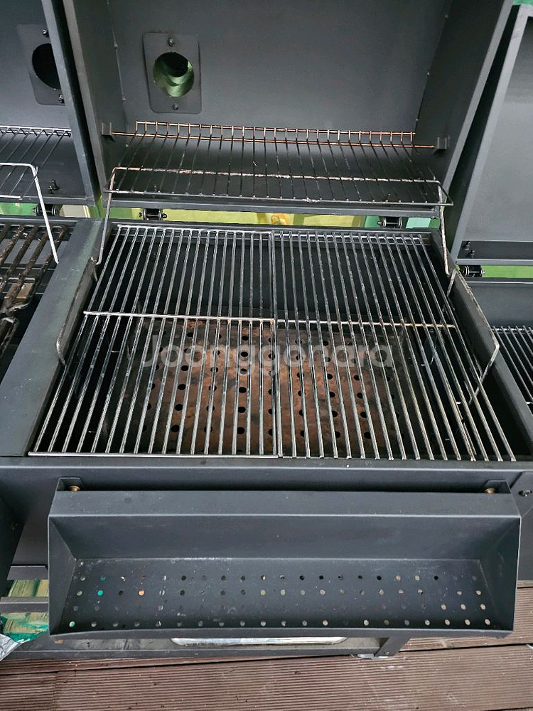 미국식 바베큐 그릴 가스/착콜 겸용(가스통2개포함)--4