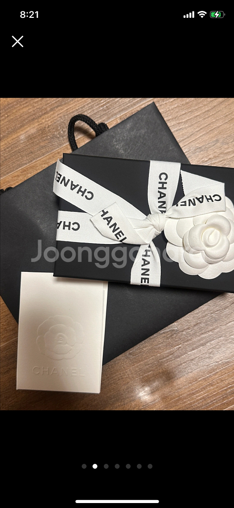 샤넬 캐비어 지퍼돌이 은장--0