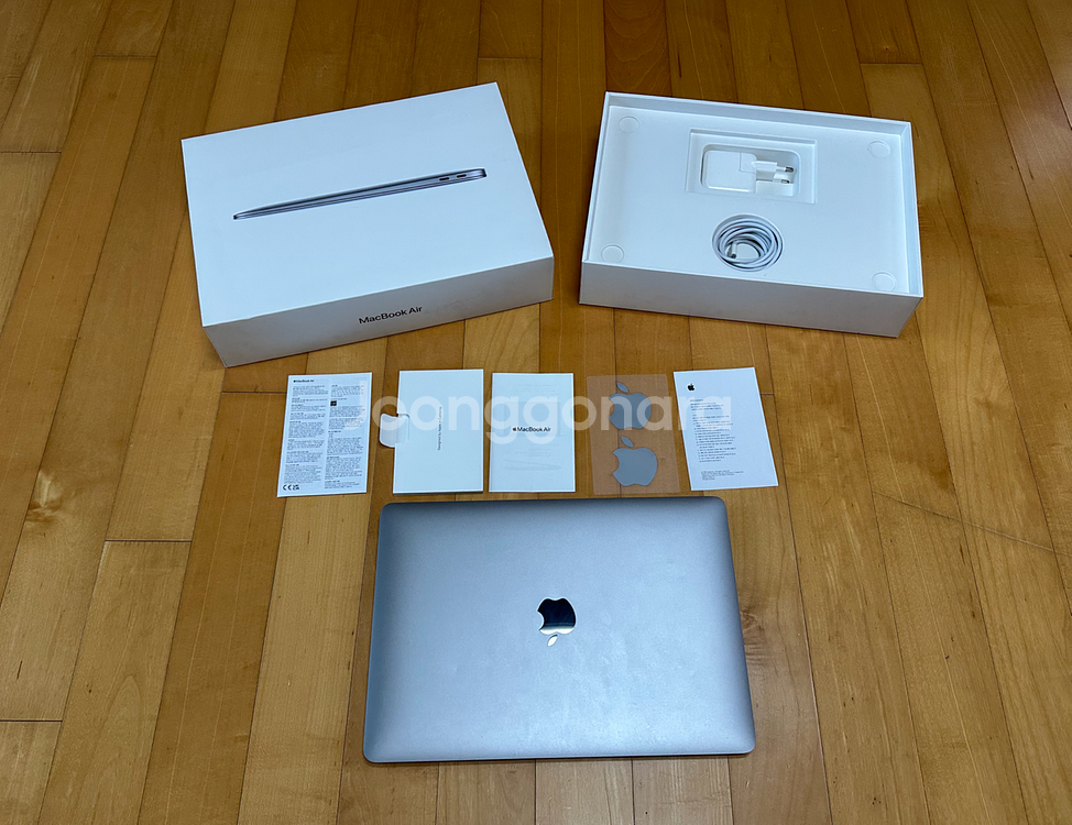 맥북에어 m1 16G CTO 스그 풀박스--6