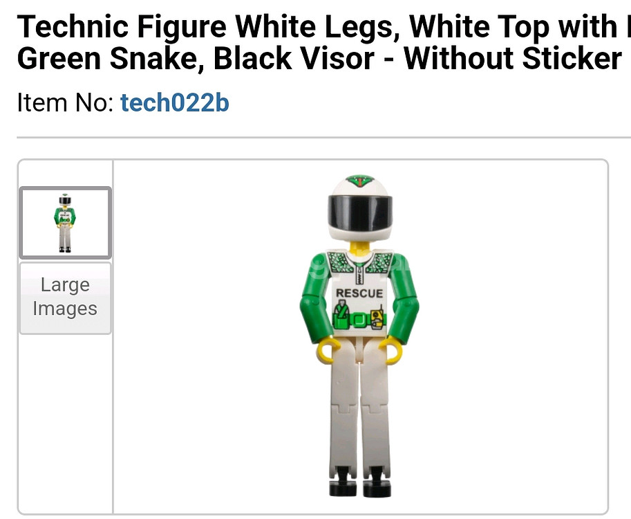 올드레고 테크닉 8255 피규어--6