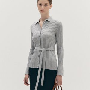 시에 sie 미아 벨티드 가디건