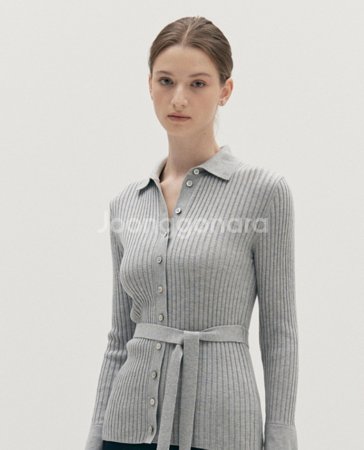 시에 sie 미아 벨티드 가디건--1