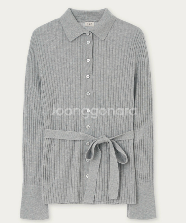 시에 sie 미아 벨티드 가디건--2