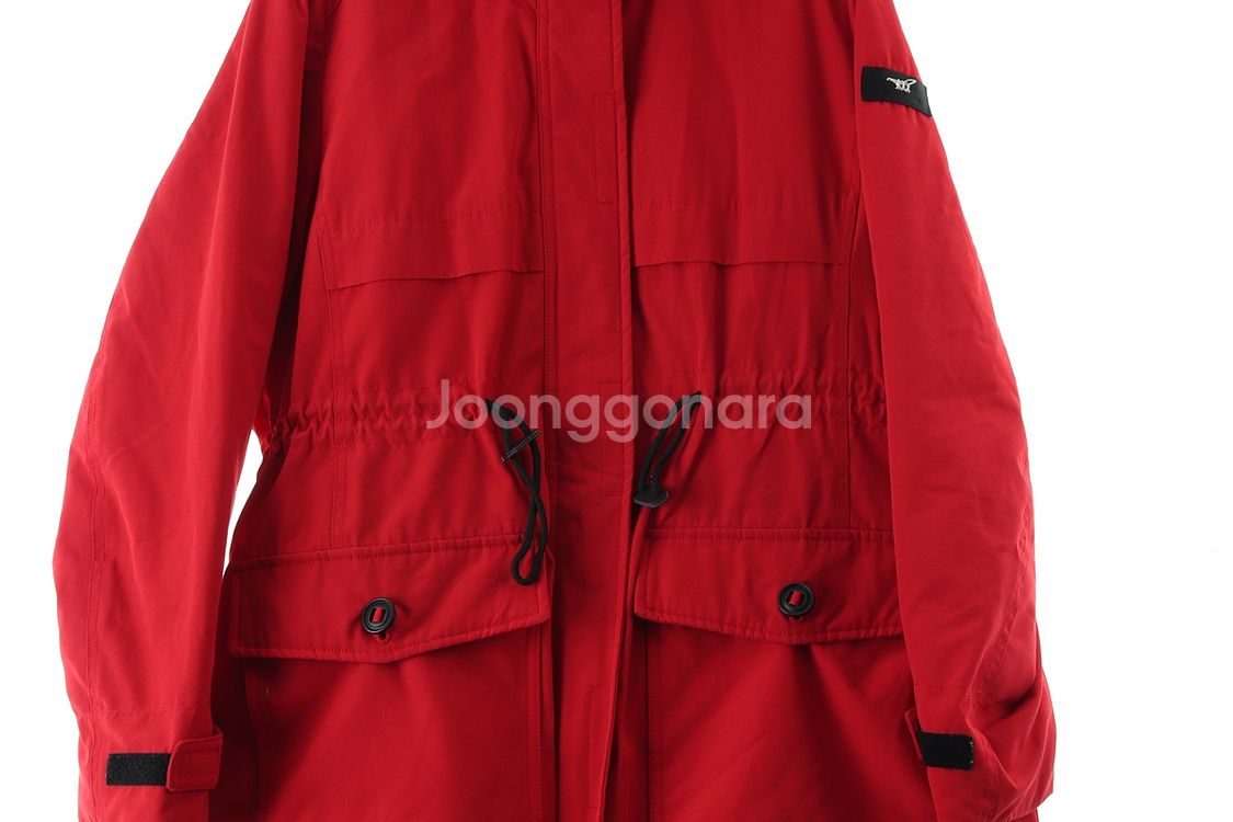 여성 롱패딩W(XL) 헨리코튼 패딩 점퍼자켓 롱 구스다운 골프--3