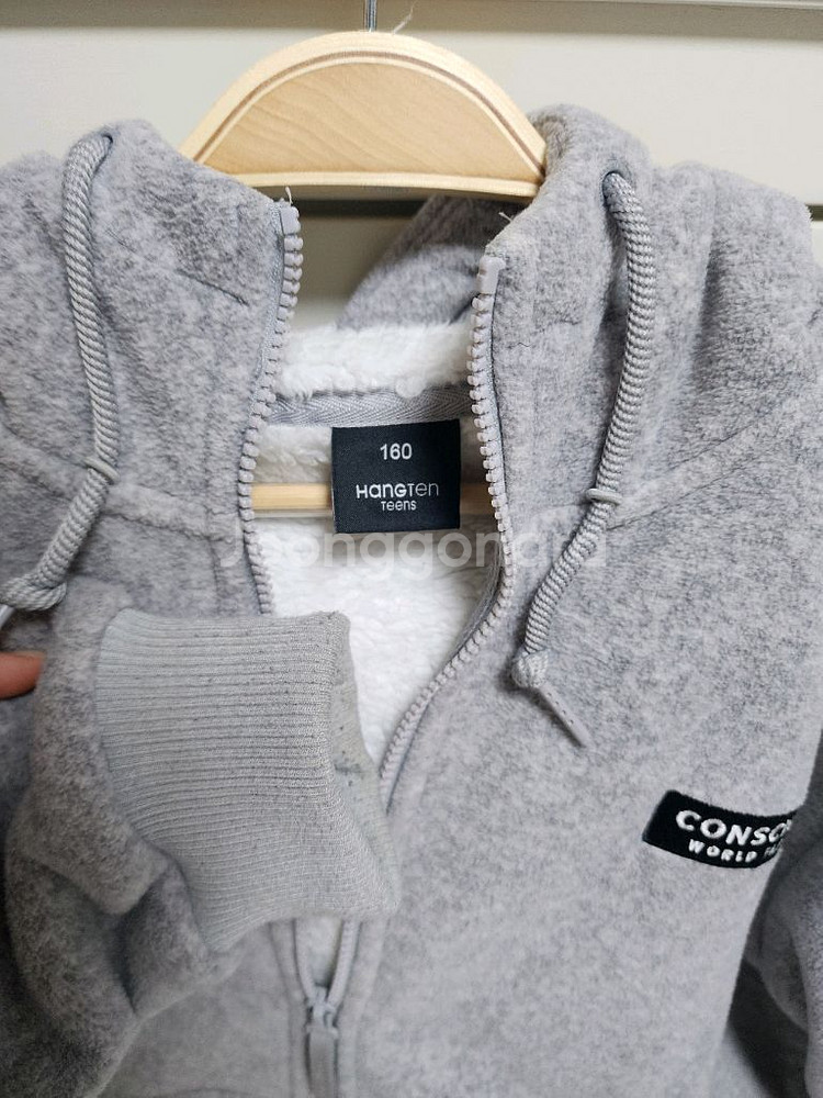 행텐 남아 후드 집업 160--7