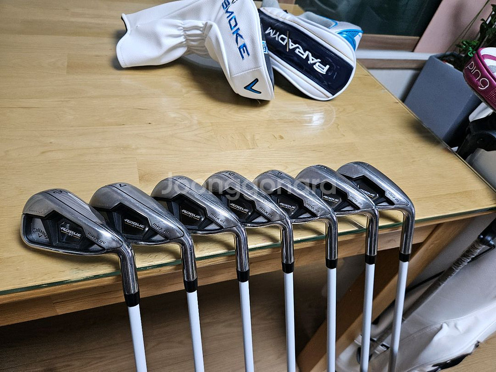 여성용 캘러웨이 신형풀세트 및 제이릴드버그 스탠드--7