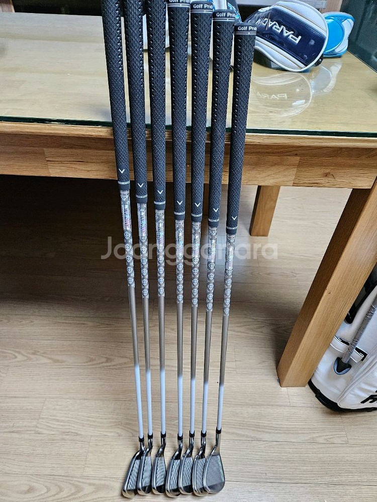 여성용 캘러웨이 신형풀세트 및 제이릴드버그 스탠드--8