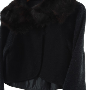 퍼 카라 크롭 자켓W(S-M) 시스템 집업 바람막이 점퍼자켓 크롭 니트