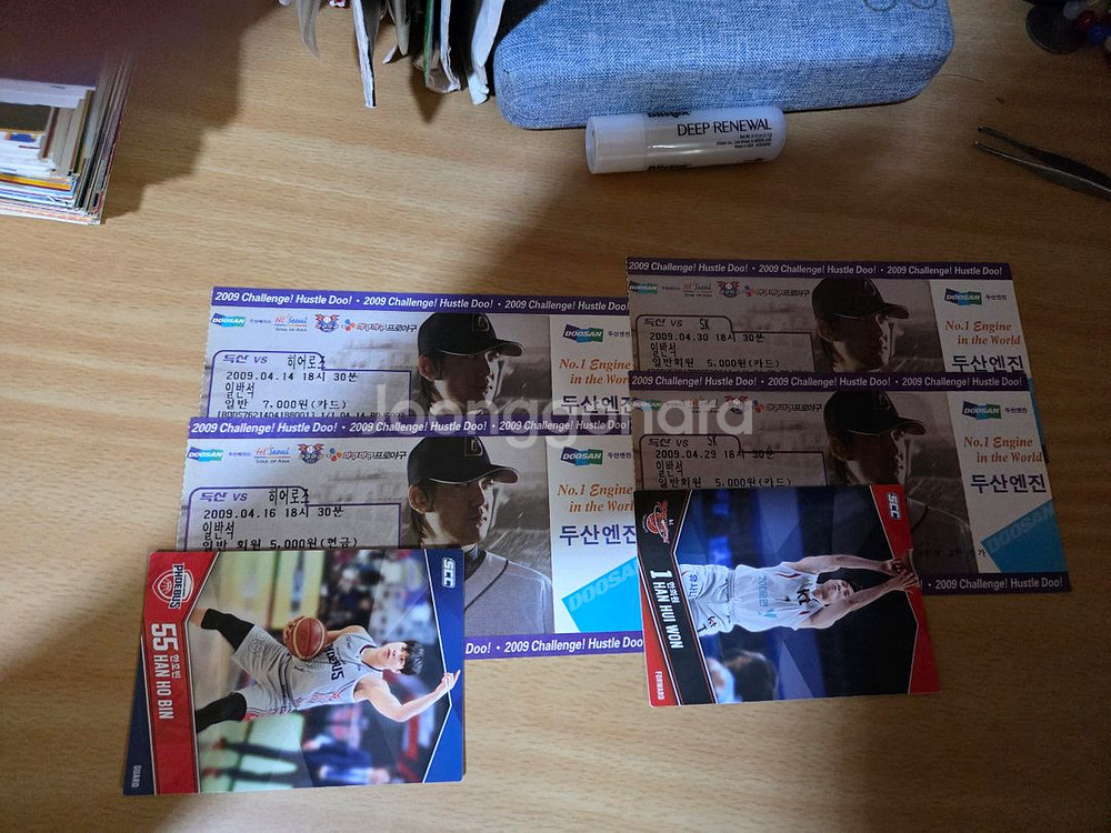 두산베어스 03-09시즌 지류티켓(5장판매완료)--9