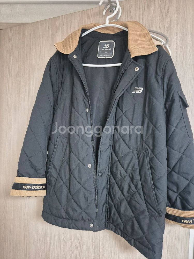 뉴발란스 키즈 경량 패딩 퀄팅 점퍼 150--0
