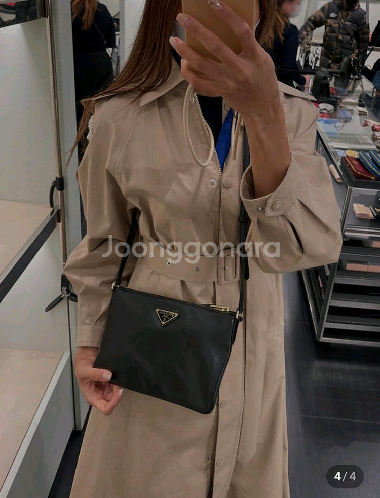 프라다 레더 크로스백 반돌리에라숄더백가방구찌루이비통디올--3