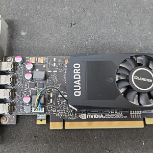 델테크 쿼드로 P1000 4G 그래픽카드