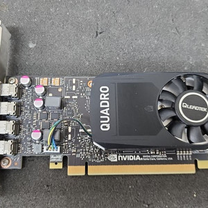 델테크 쿼드로 P1000 4G 그래픽카드