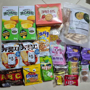 간식 ( 과자 / 초코 / 젤리 등)