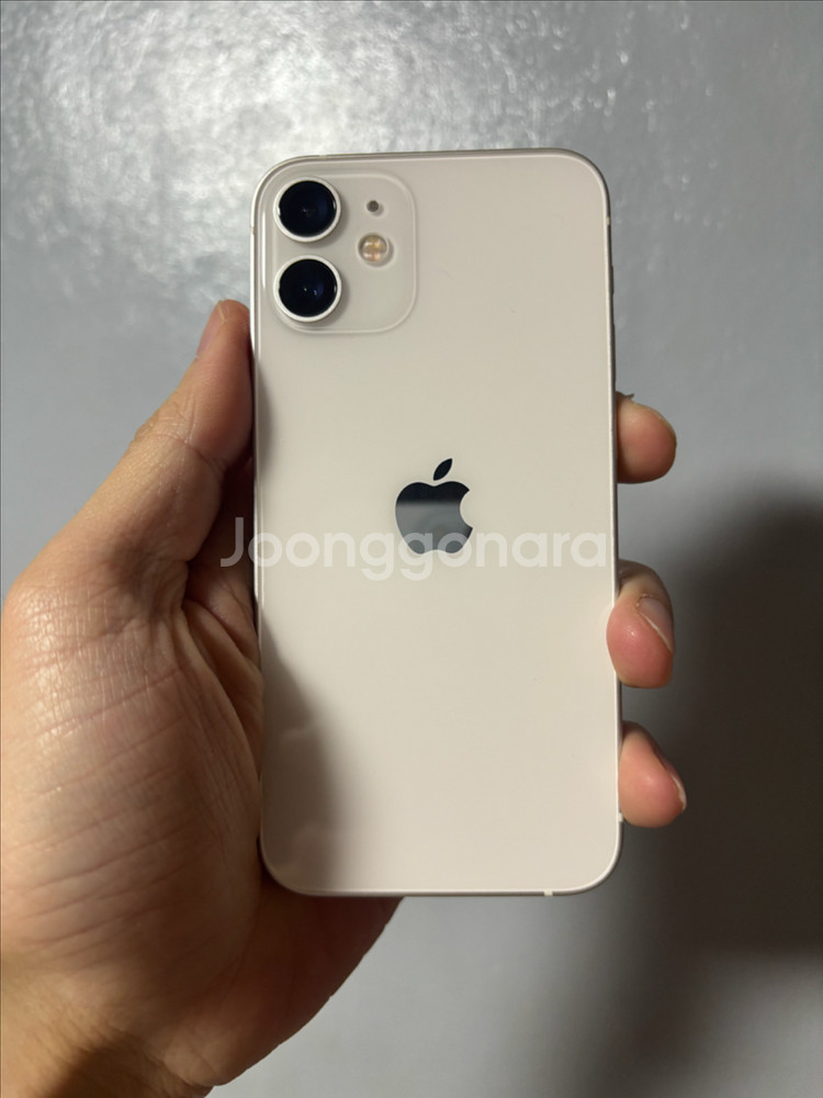 s급 아이폰12 미니 화이트 64g--5