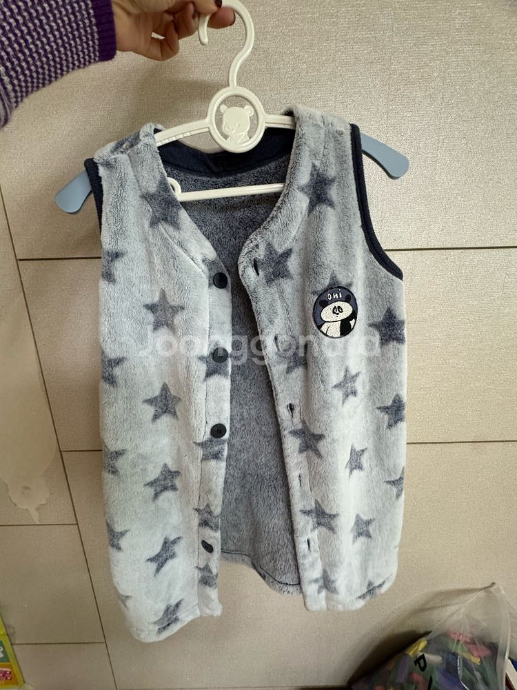 리미떼두두 아동 별 수면조끼 90--0
