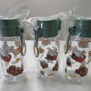 윌레스와 그로밋 원터치 물통 3개(새상품) 9천원