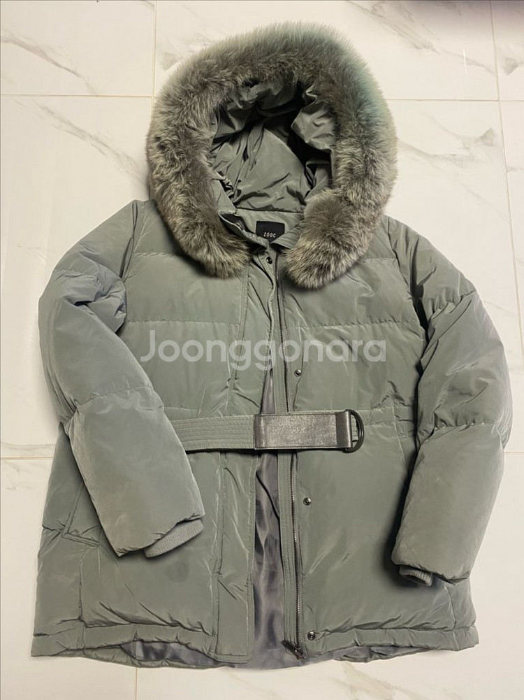 주크 zooc 폭스퍼 구스패딩--1