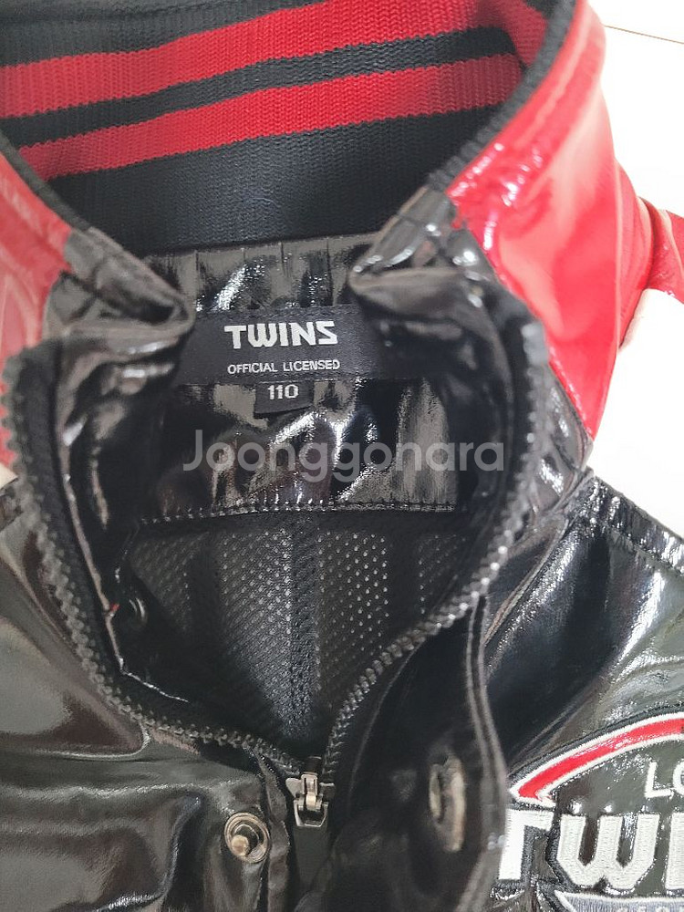 LG 트윈스 키즈 유광잠바점퍼--1