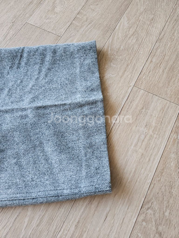 파사드패턴 릴렉스 울 밴딩팬츠 차콜색상M 1회착용--4