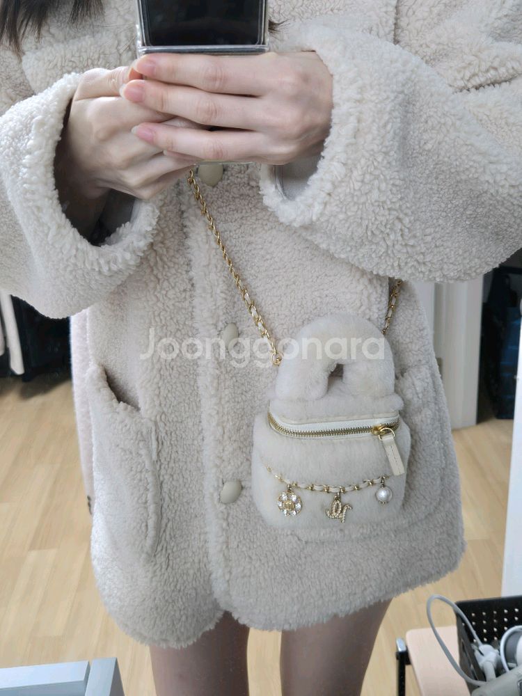 한섬 마인 미니가방 크로스백 퍼가방--0