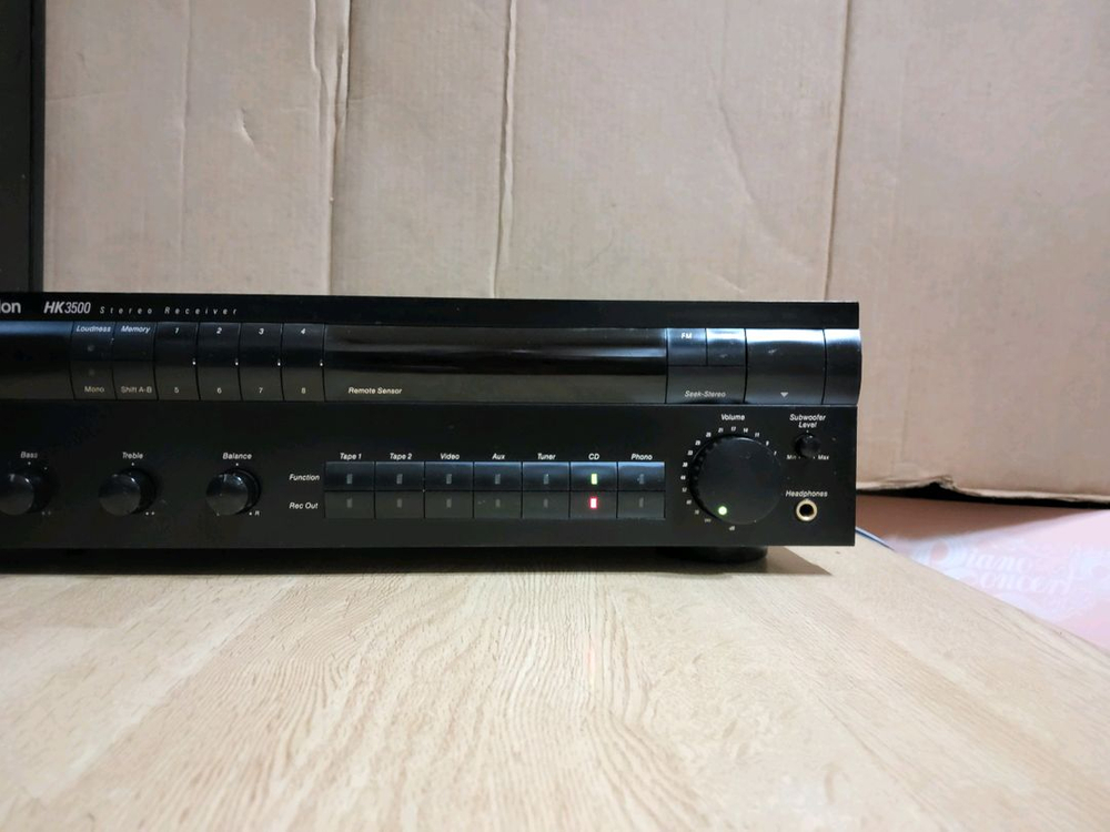 하만 카톤 HK 3500 리시버 (오디오 앰프 스피커 이미지